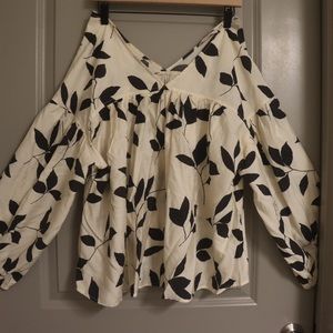 South noon peasant blouse top never worn